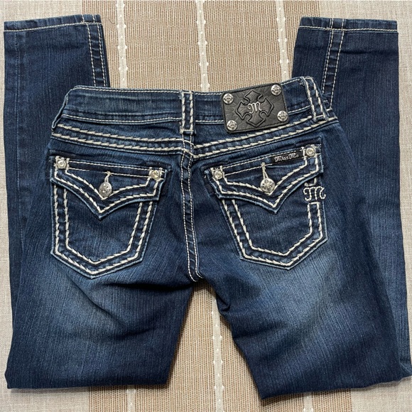 EUC Miss Me Jeans Sz 25 - Picture 2 of 11